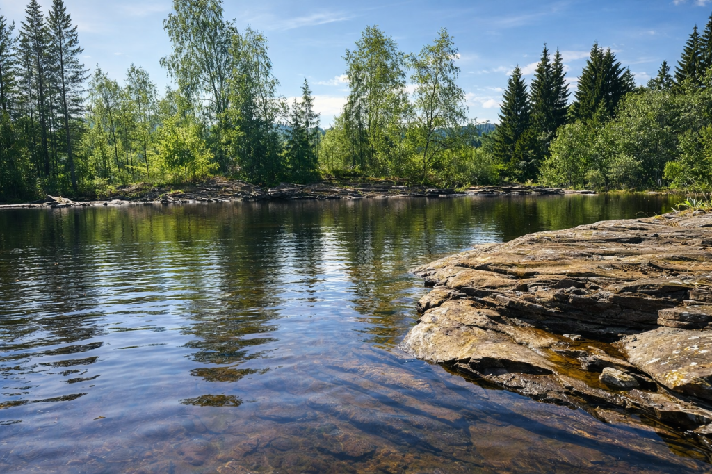 Turifoss Camping oversikt